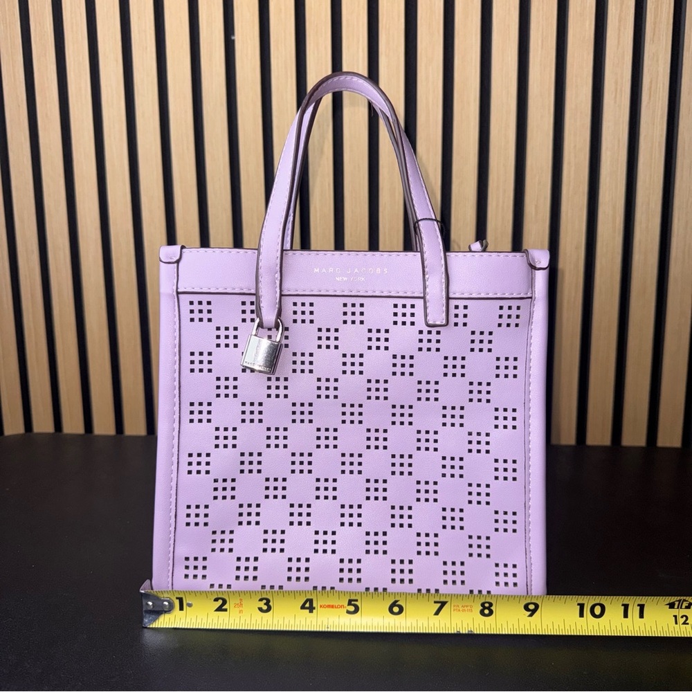 Marc Jacobs Lavender Perforated Satchel - Picture 5 of 11
